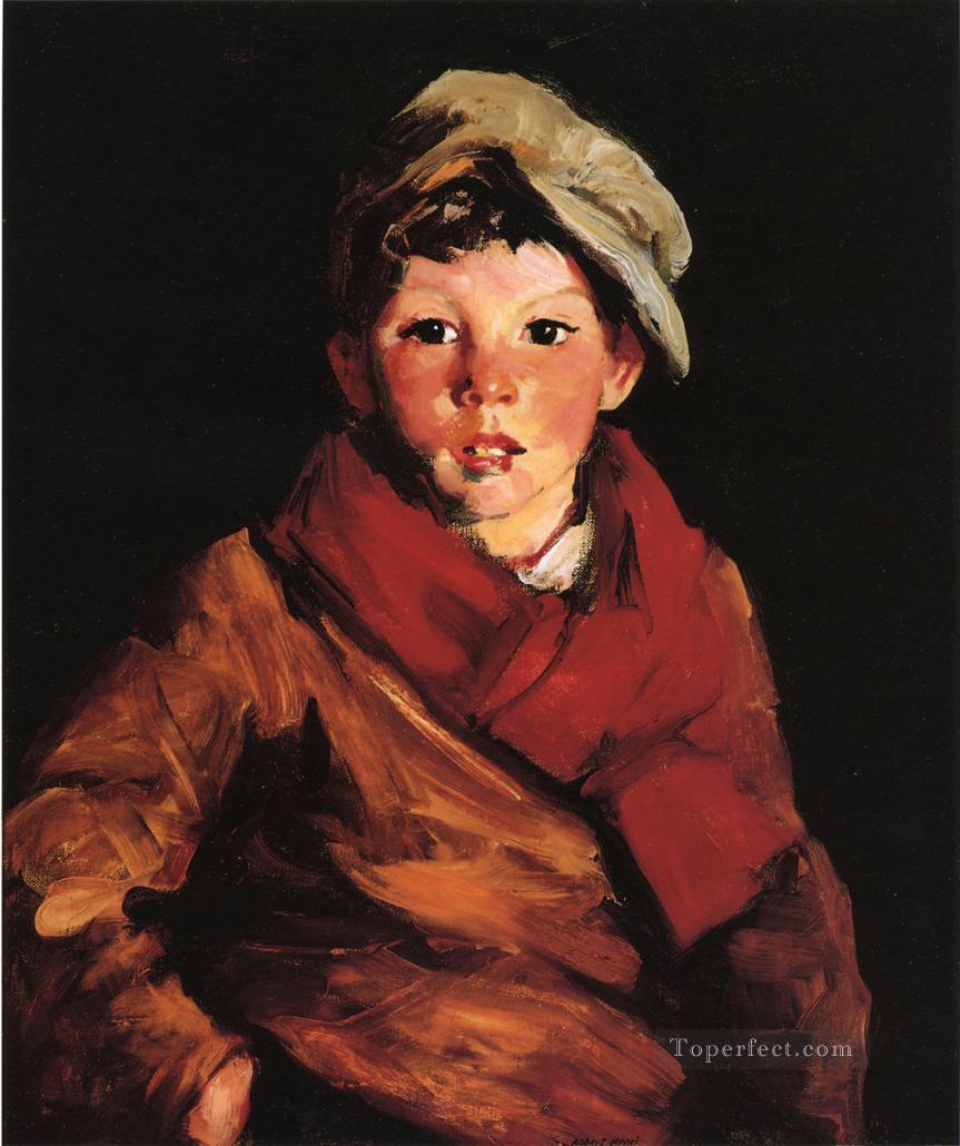 Cafferty portrait Ashcan School Robert Henri Oil Paintings